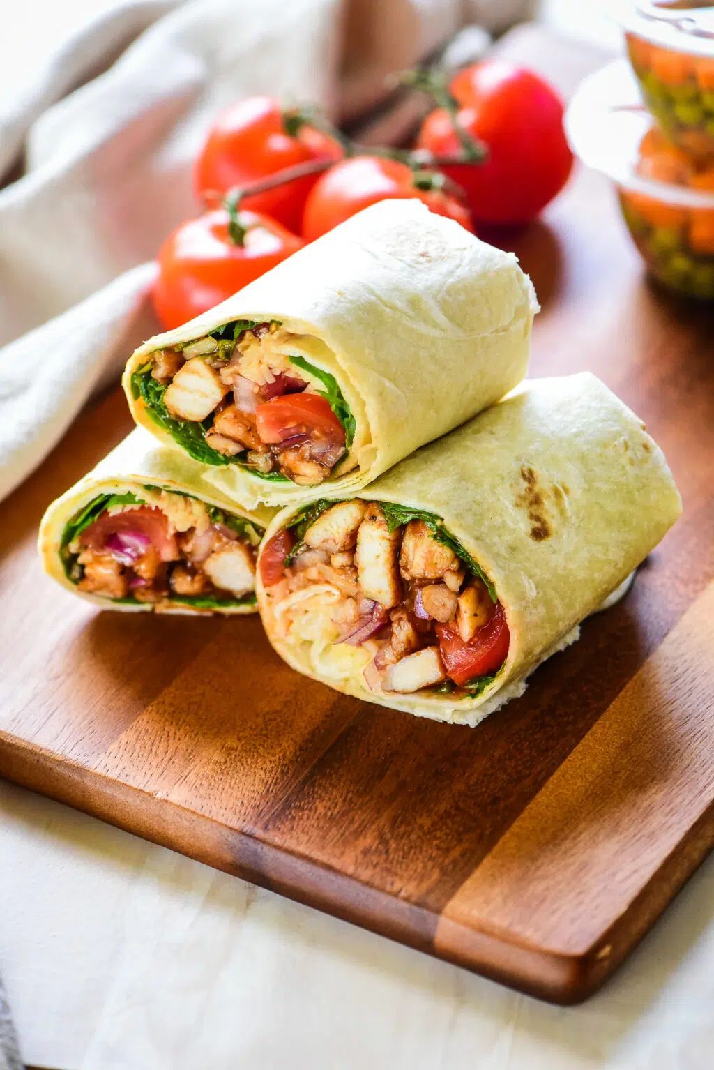 18. BBQ Chicken Wrap