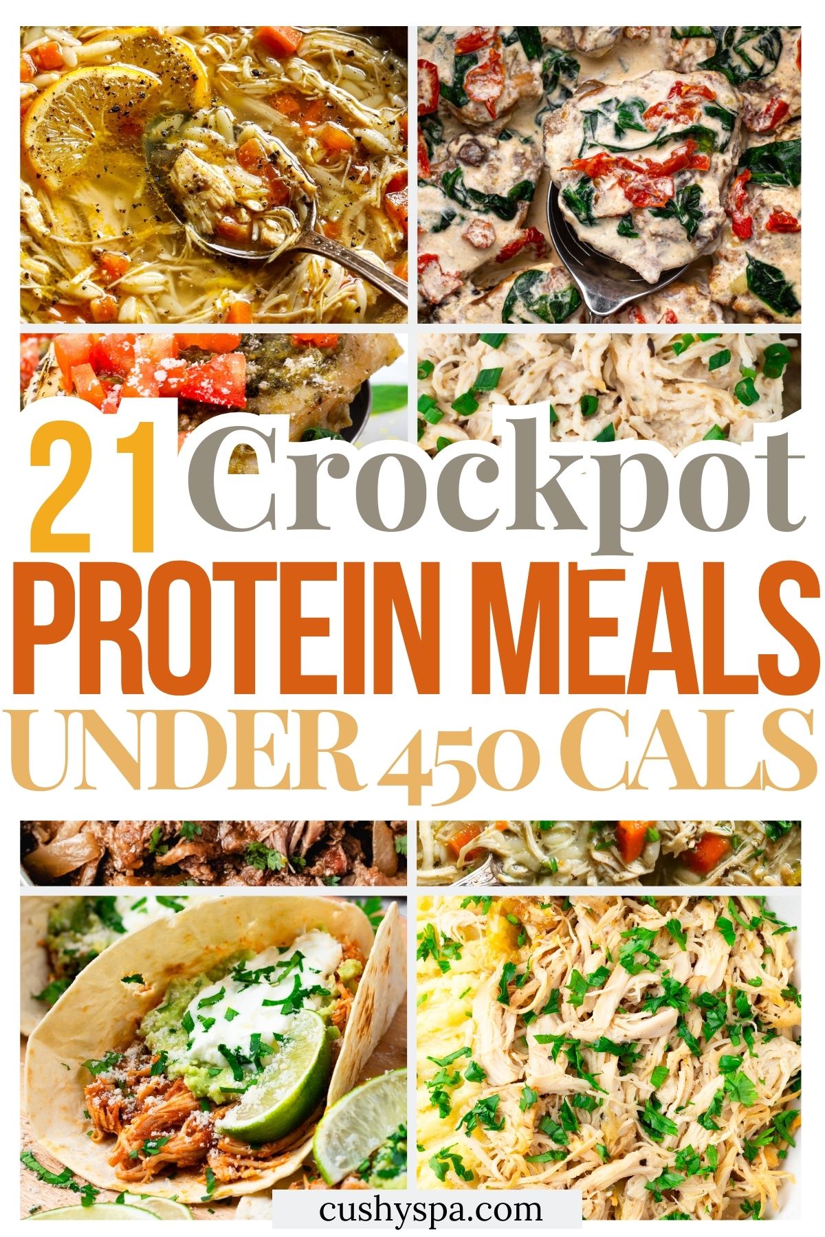 21 High Protein Crockpot Meals Under 450 Kcal