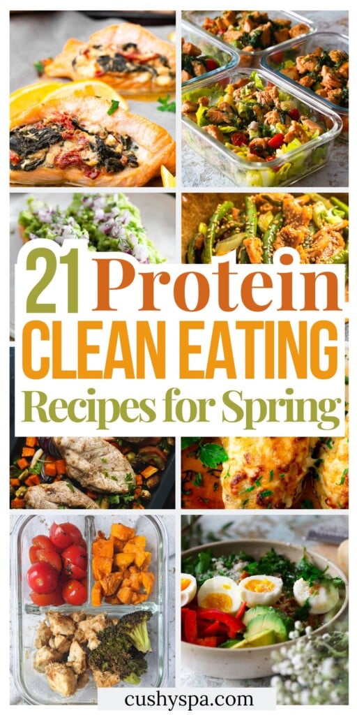 21 Spring High Protein Clean Eating Recipes