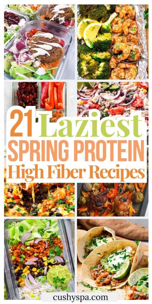 21 Lazy Spring High Protein High Fiber Recipes