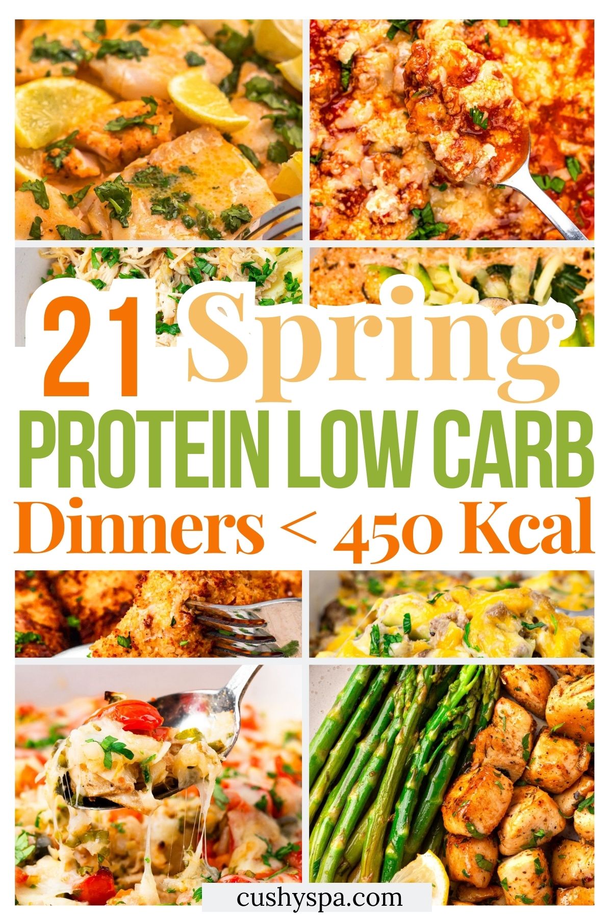 21 Spring High Protein Low Carb Dinners Under 450 Kcal