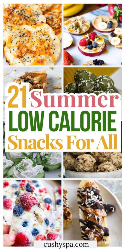21 Summer Low Calorie Snacks