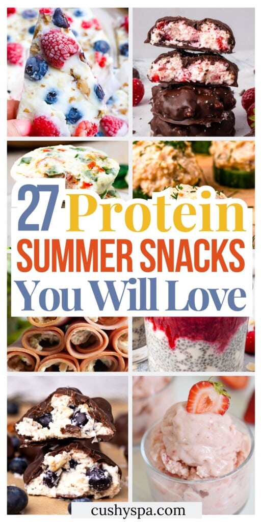27 High Protein Summer Snacks