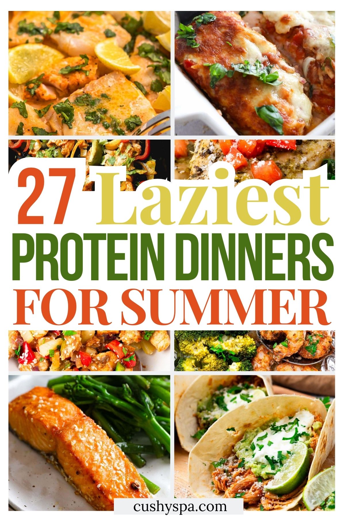 27 Lazy Summer High Protein Dinners