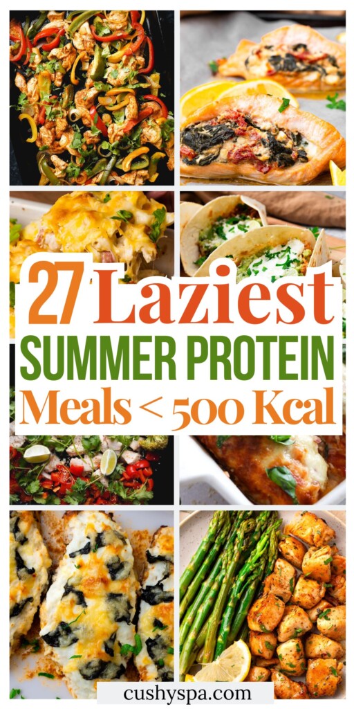27 Lazy Summer High Protein Meals Under 500 Kcal