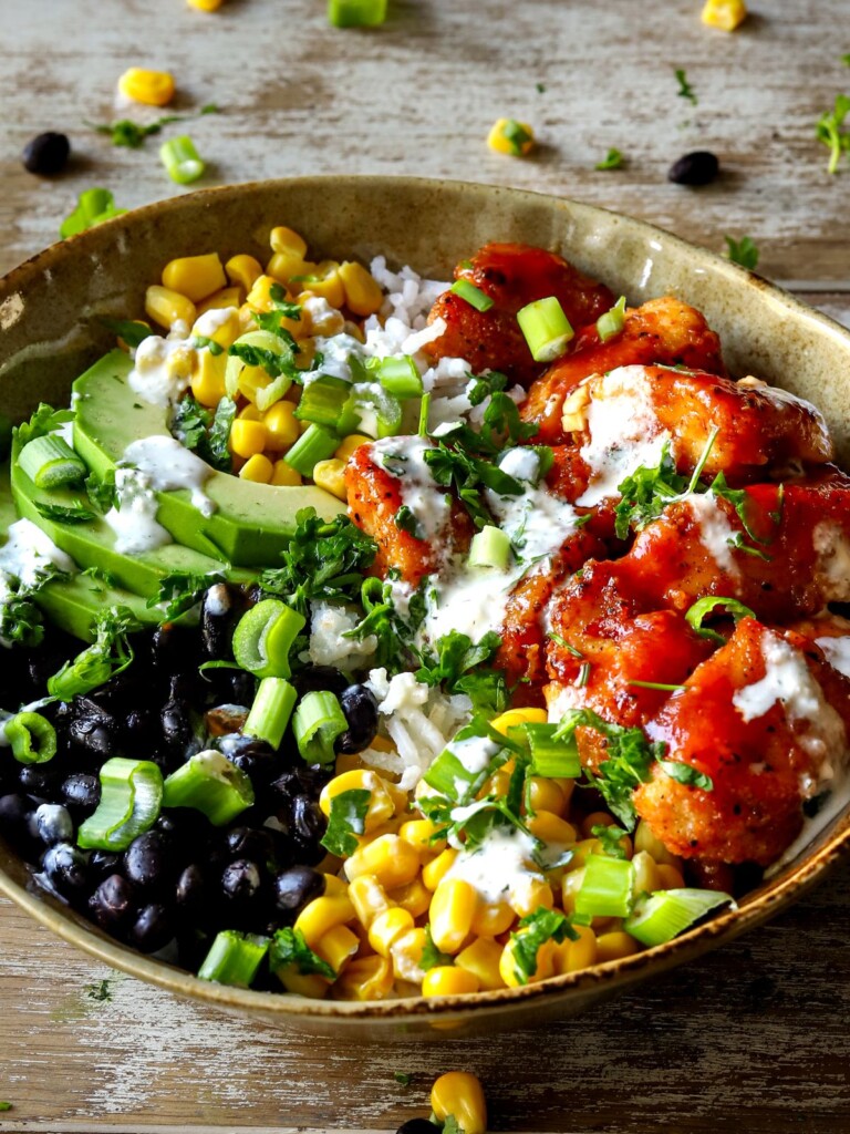 buffalo chicken bowls