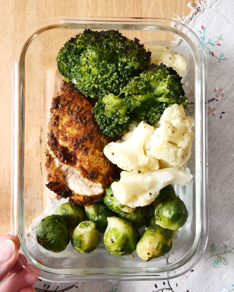 Spicy Curried Chicken Meal Prep Bowl
