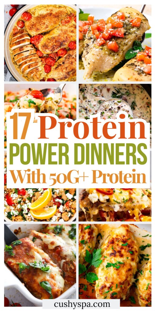 17 Protein Power Dinners with 50G+ Protein