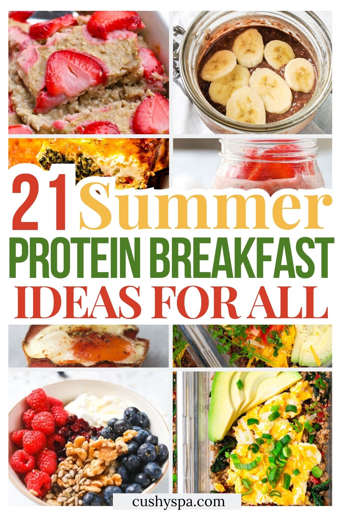 21 Summer High Protein Breakfast Ideas