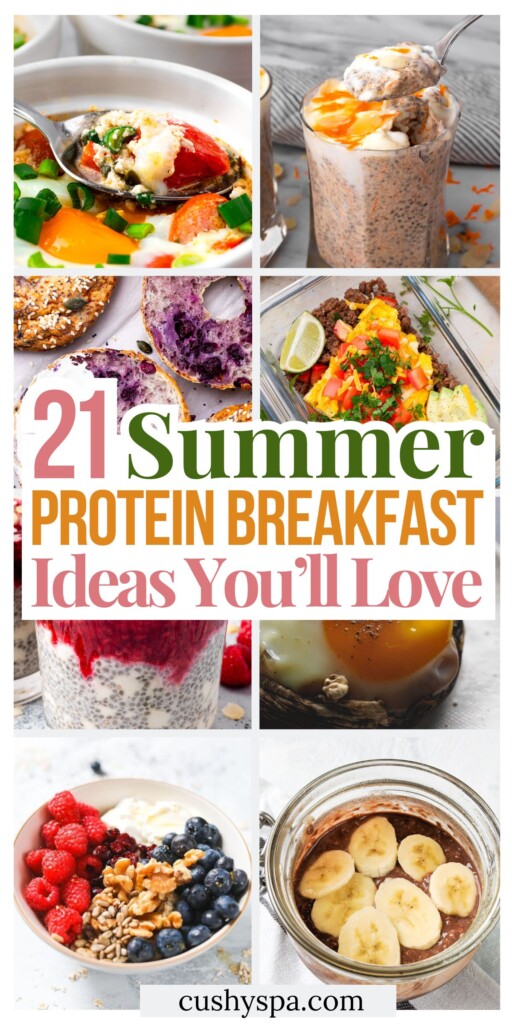 21 Summer High Protein Breakfast Ideas