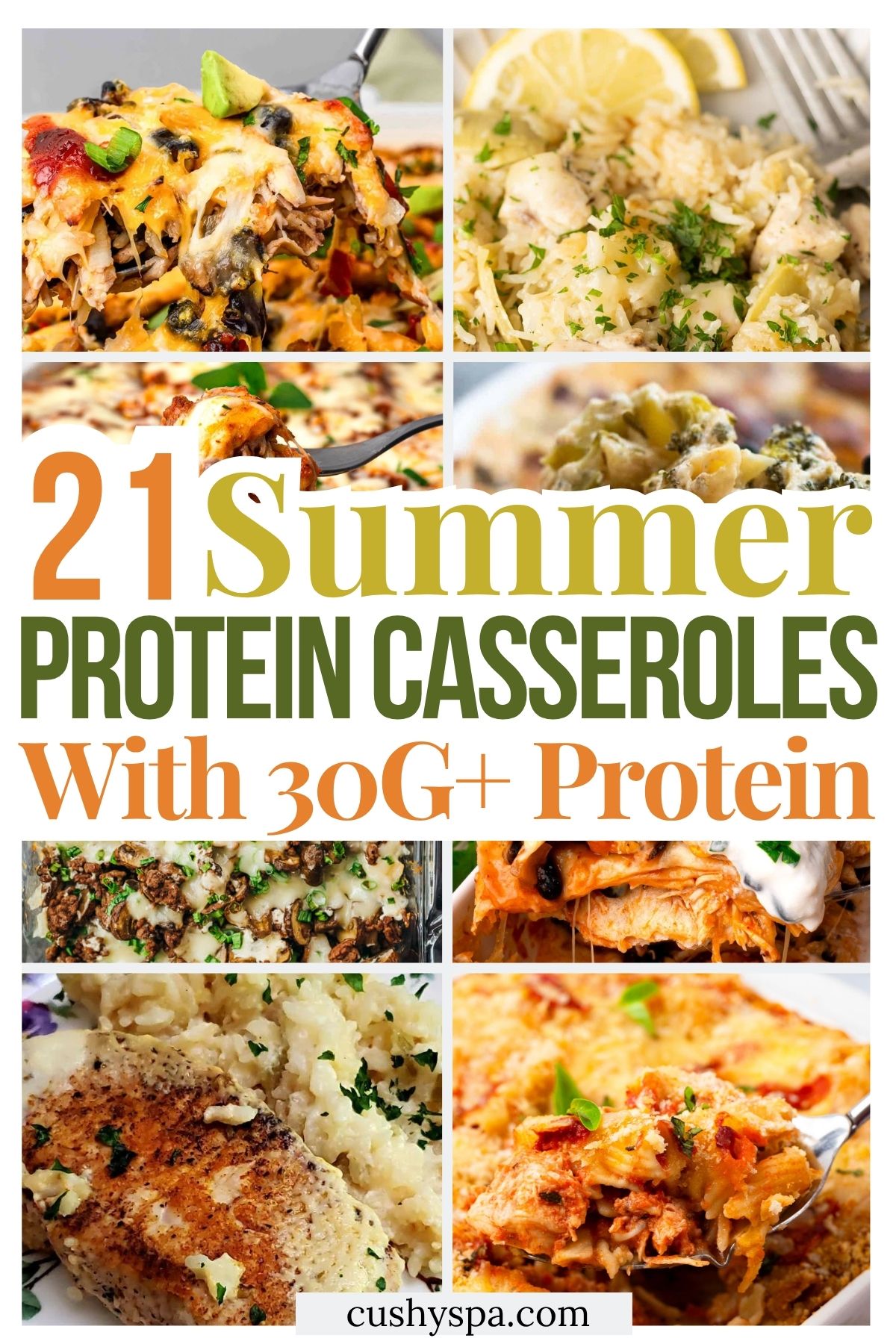21 Summer High Protein Casseroles With 30G+ Protein
