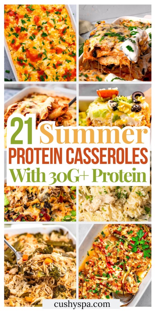 21 Summer High Protein Casseroles With 30G+ Protein