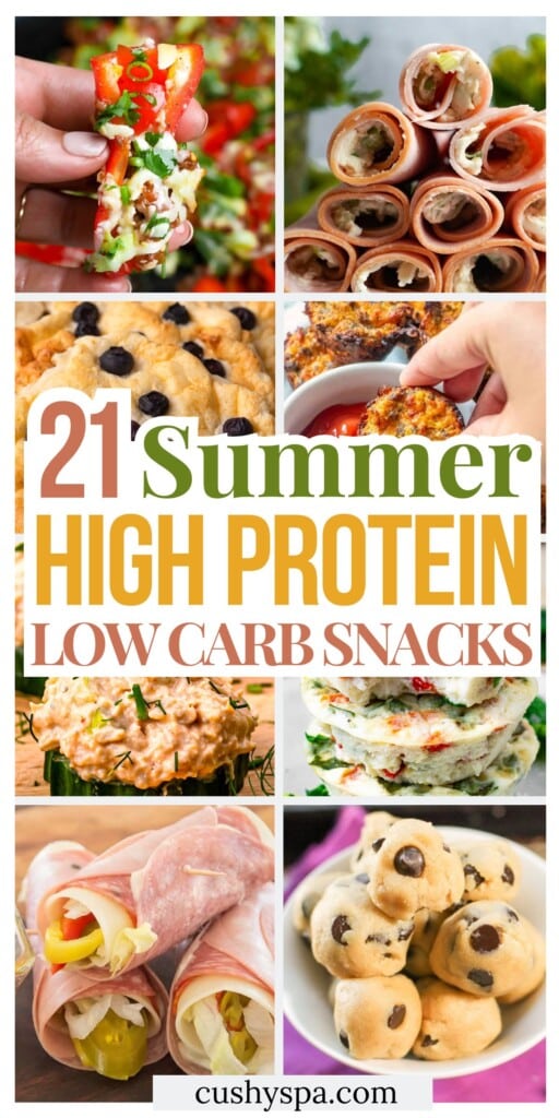 21 Summer High Protein Low Carb Snacks