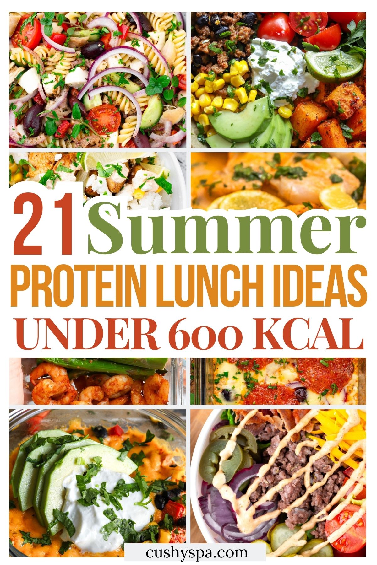 21 Summer High Protein Lunch Ideas Under 600 Kcal