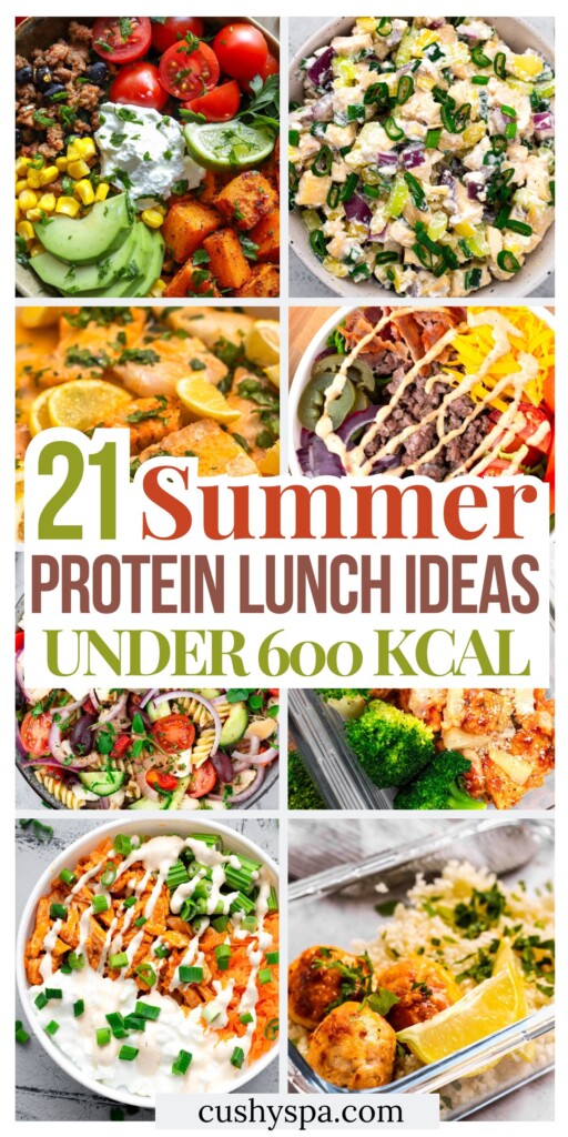 21 Summer High Protein Lunch Ideas Under 600 Kcal