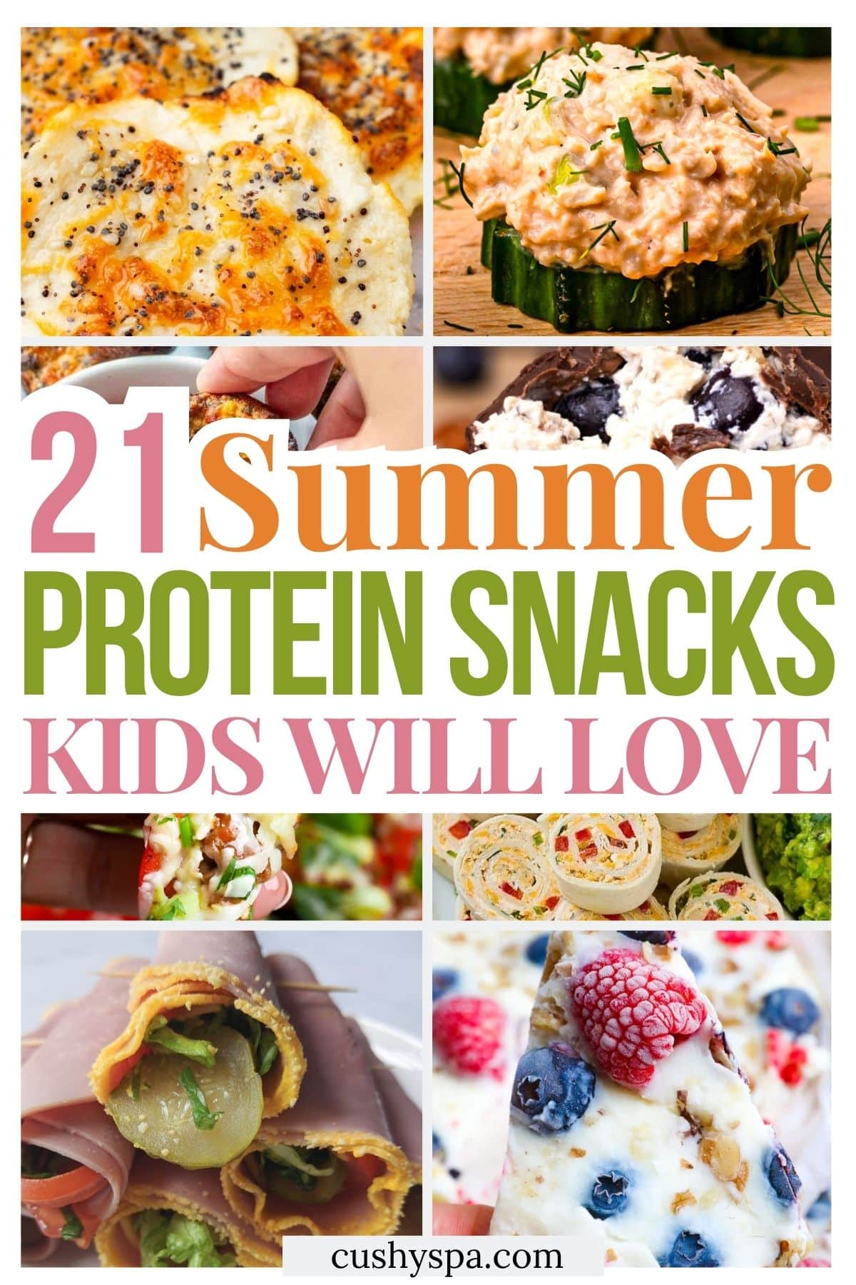 21 Summer High Protein Snacks for Kids