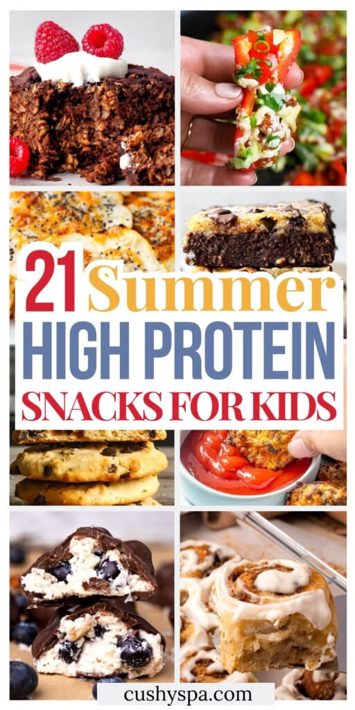 21 Summer High Protein Snacks for Kids
