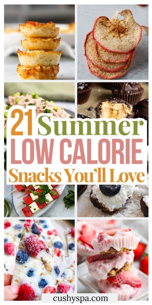 21 Summer Low Calorie Snacks