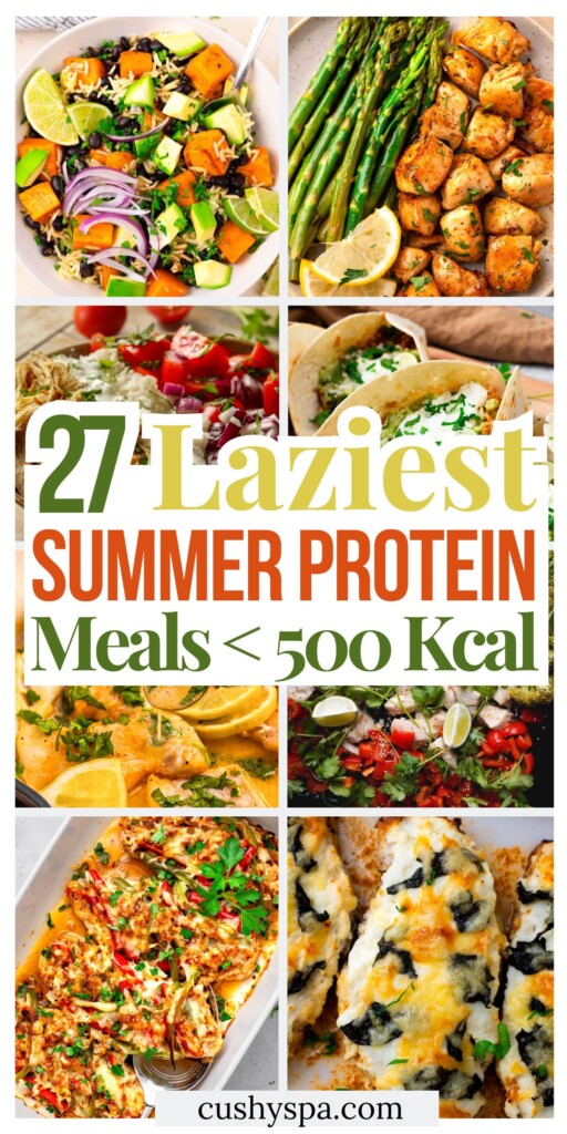 27 Lazy Summer High Protein Meals Under 500 Kcal