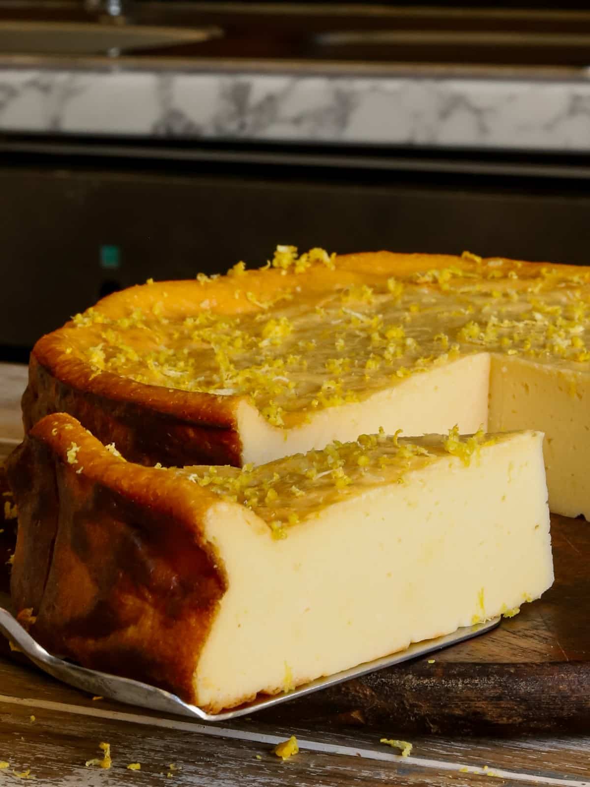 Flourless Protein Lemon Cake