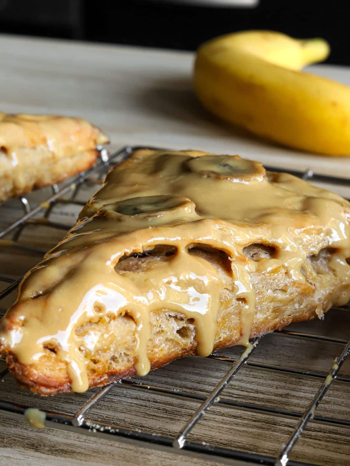Banana Cottage Cheese Scones