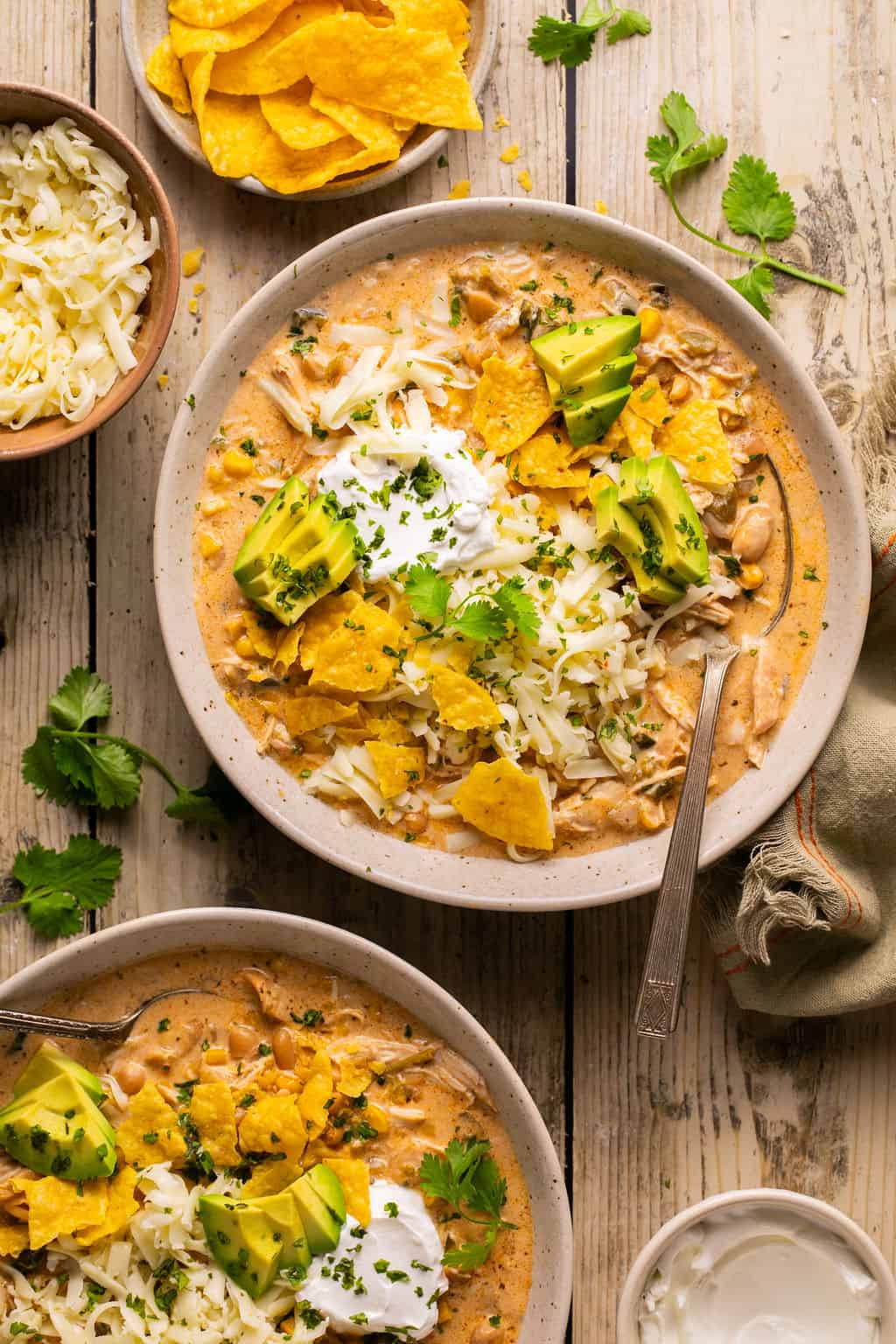 Crockpot White Chicken Chili