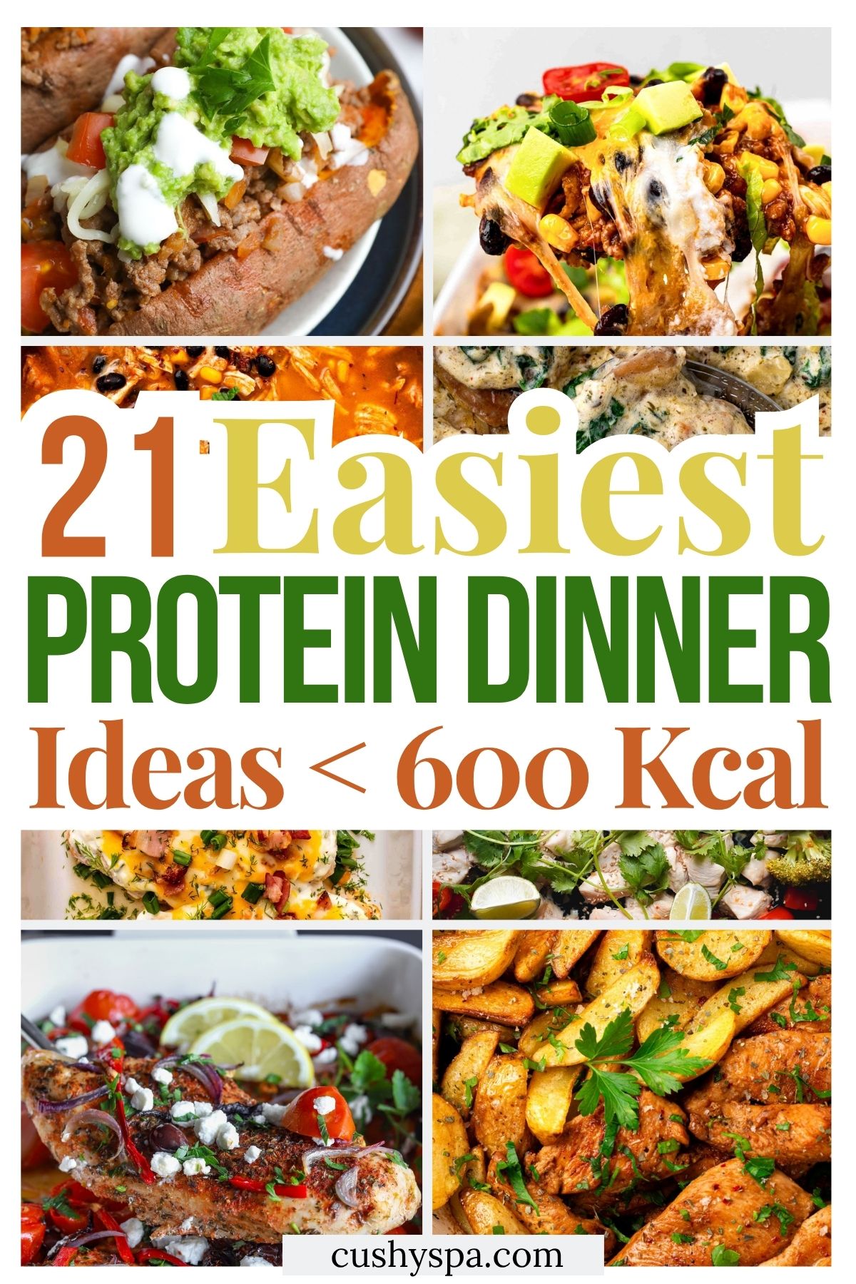 21 Easy High Protein Dinner Ideas Under 600 Kcal