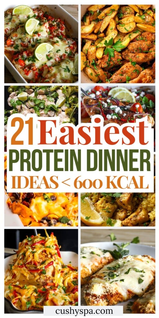 21 Easy High Protein Dinner Ideas Under 600 Kcal