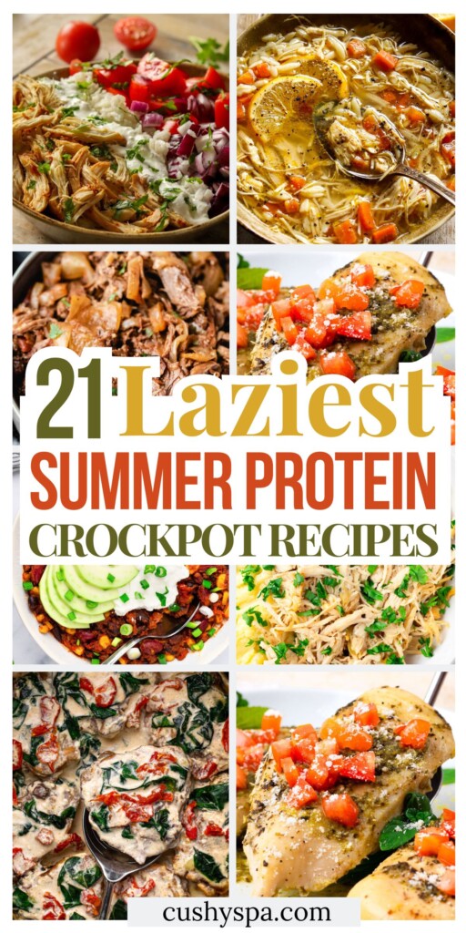 21 Lazy Summer High Protein Crockpot Recipes