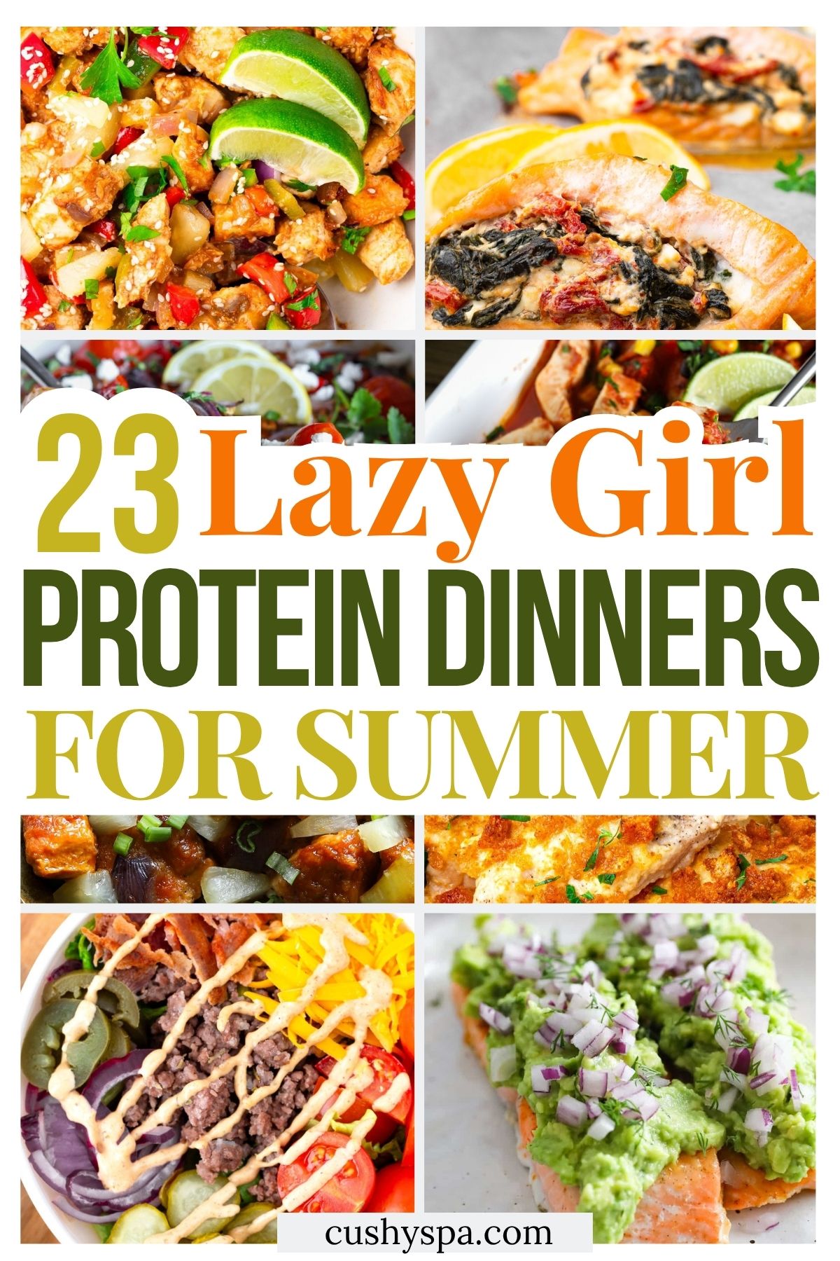 23 Lazy Summer High Protein Dinners