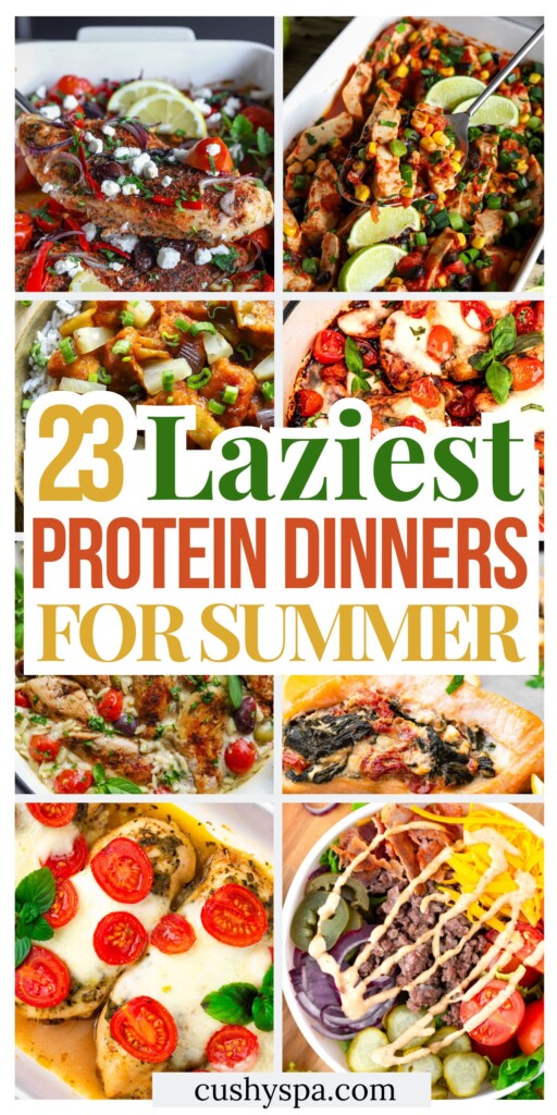 23 Lazy Summer High Protein Dinners