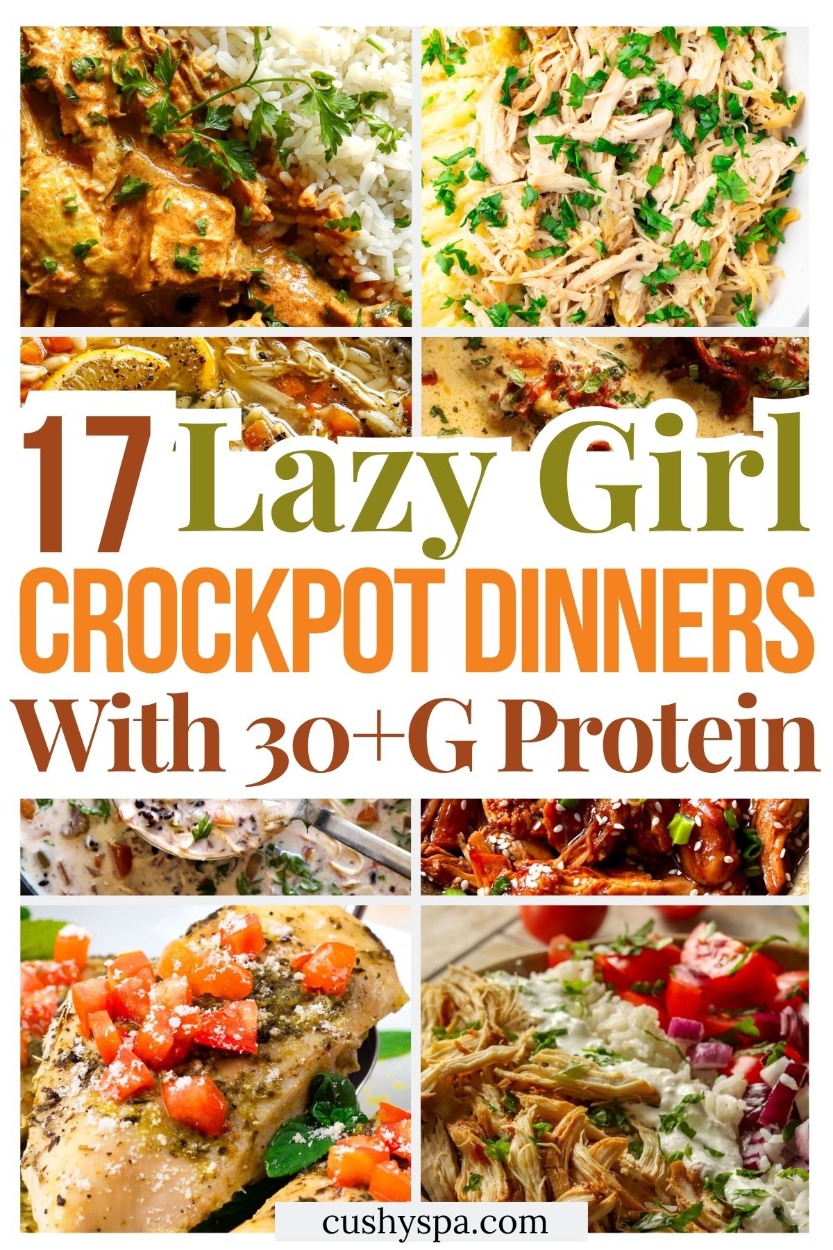 17 Lazy Girl High Protein Crockpot Dinners with 30+G Protein