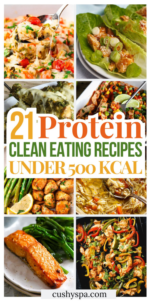 21 High Protein Clean Eating Recipes Under 500 Kcal
