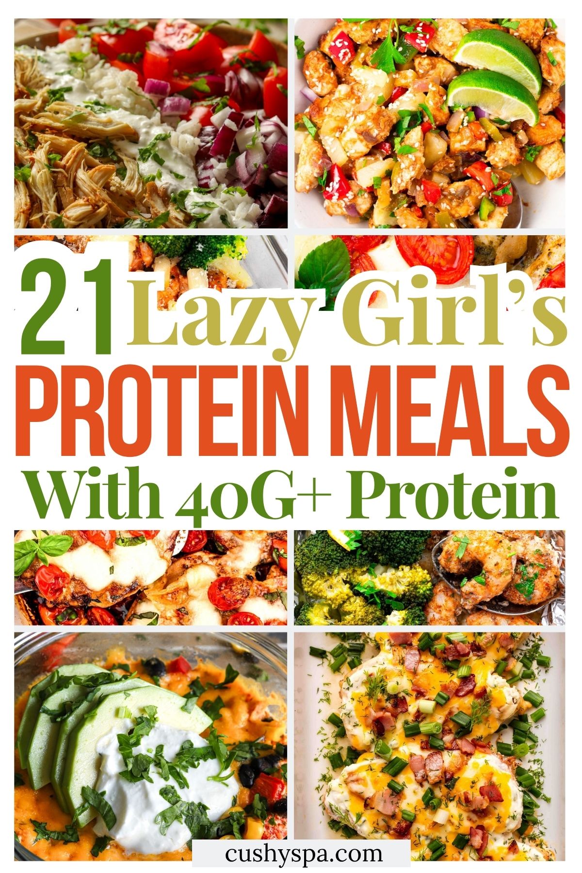 21 Lazy Girl's High Protein Meals That Pack 40G+ Protein