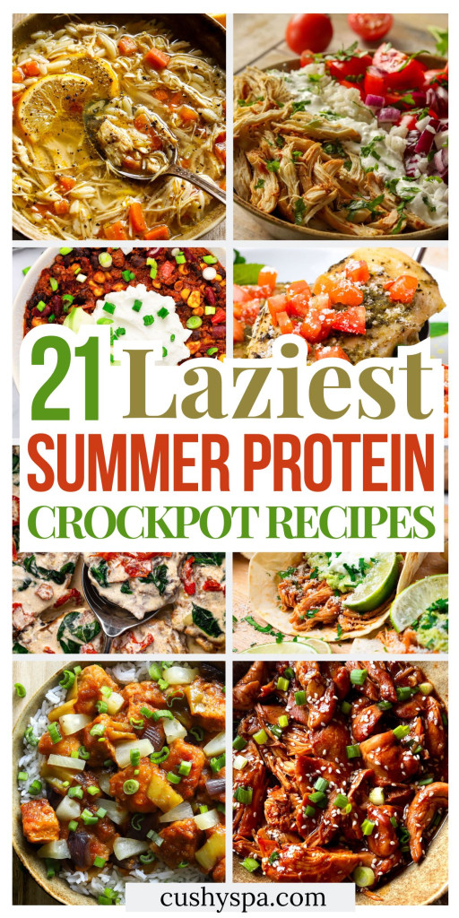 21 Lazy Summer High Protein Crockpot Recipes
