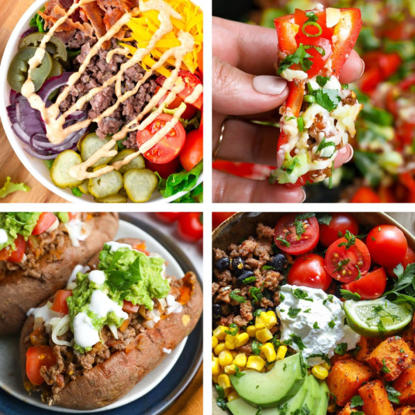 21 Summer High Protein Meals with Ground Beef