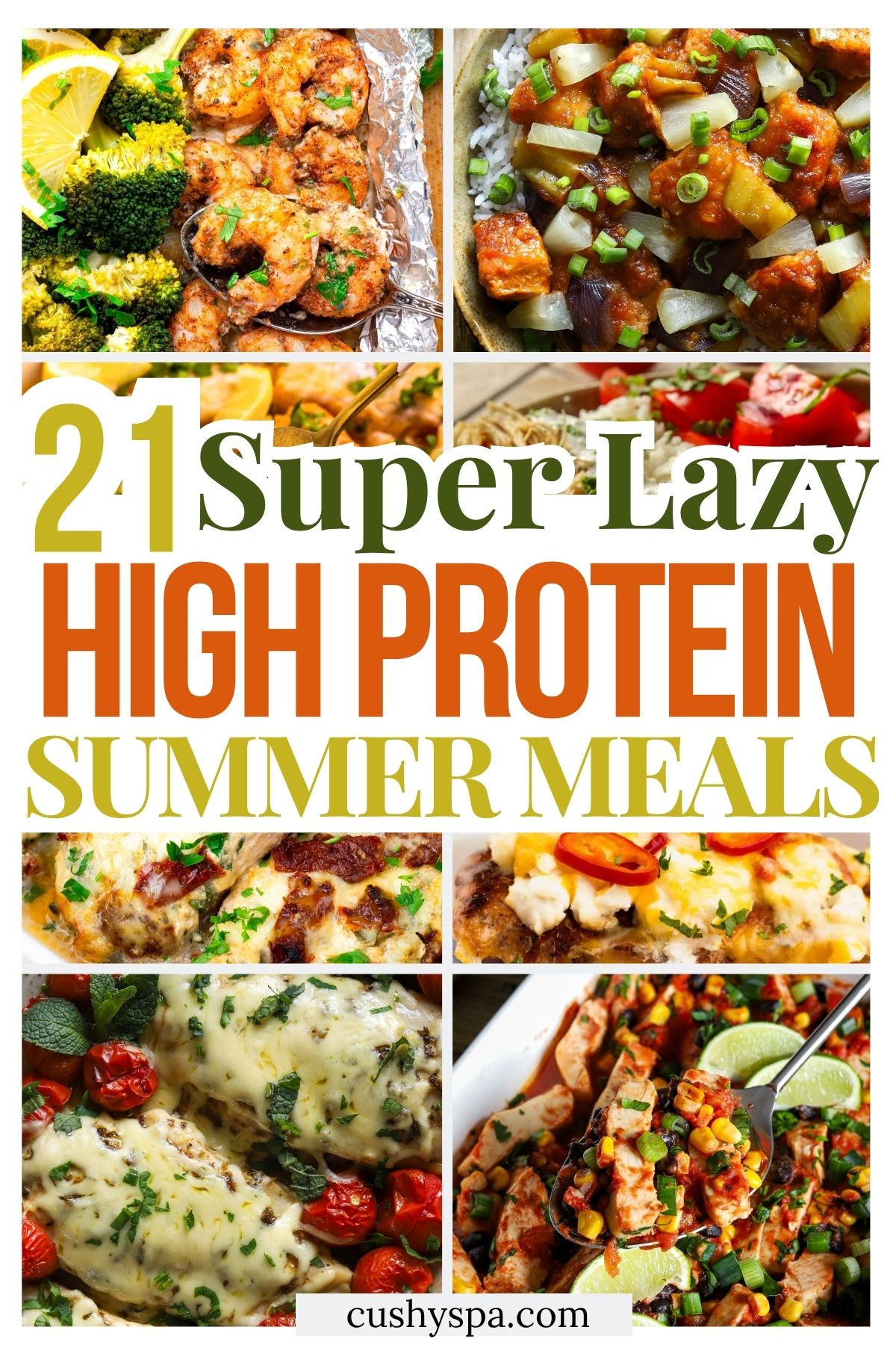 21 Super Lazy Summer High Protein Meals