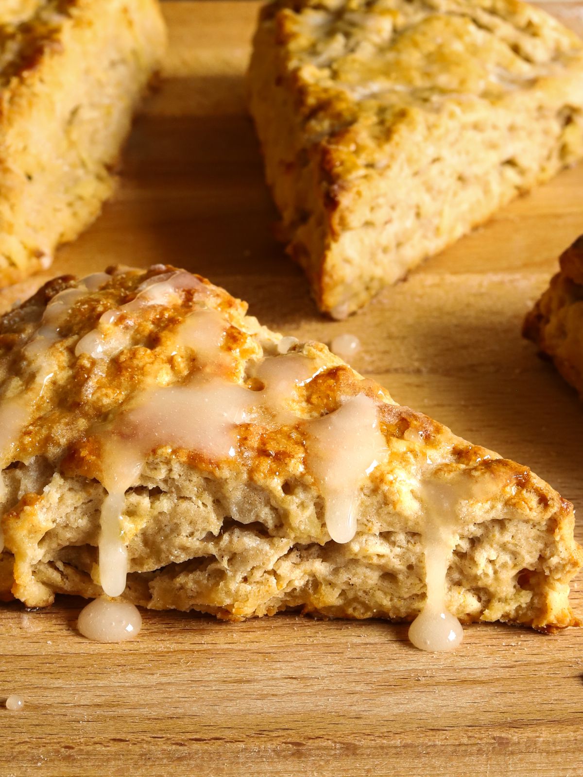 Apple Pie Cottage Cheese Scones