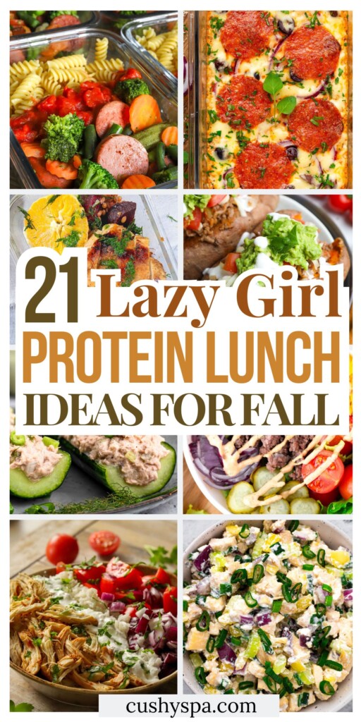 21 Fall High Protein Lunch Ideas for Lazy People