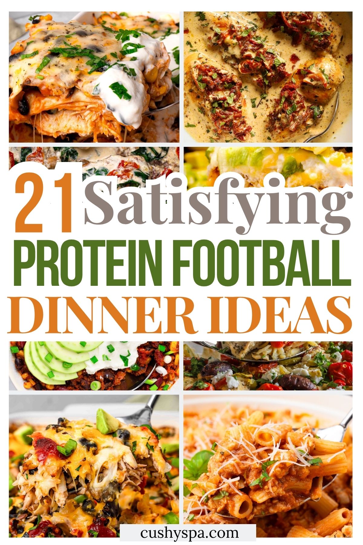21 High Protein Football Dinner Ideas