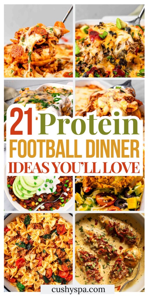 21 High Protein Football Dinner Ideas