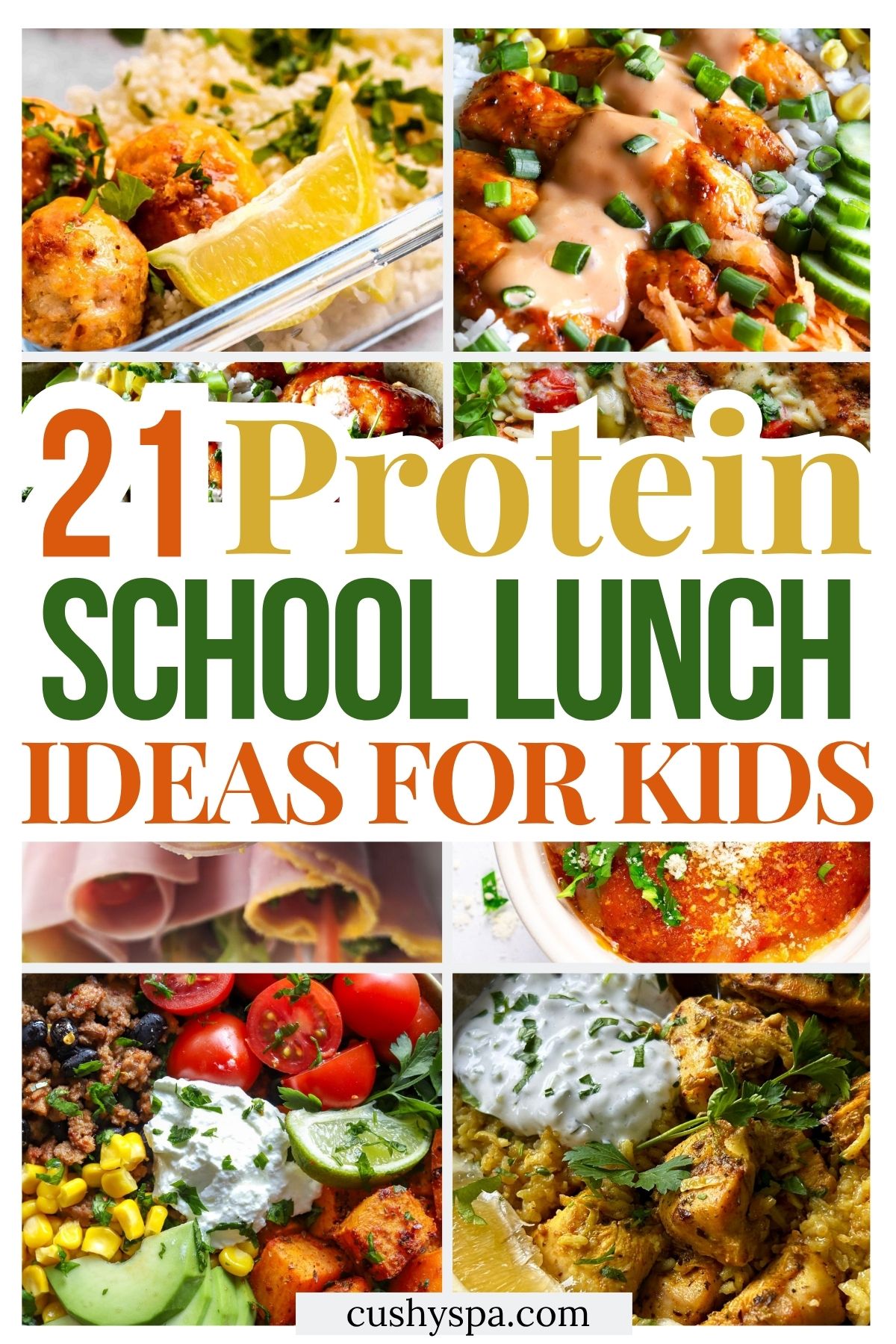 21 High Protein School Lunch Ideas