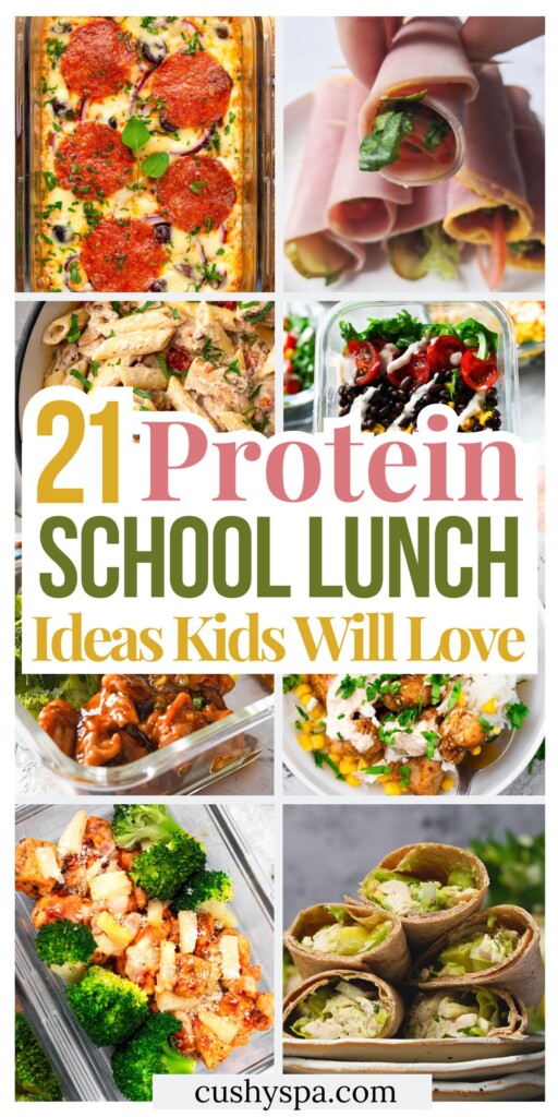 21 High Protein School Lunch Ideas