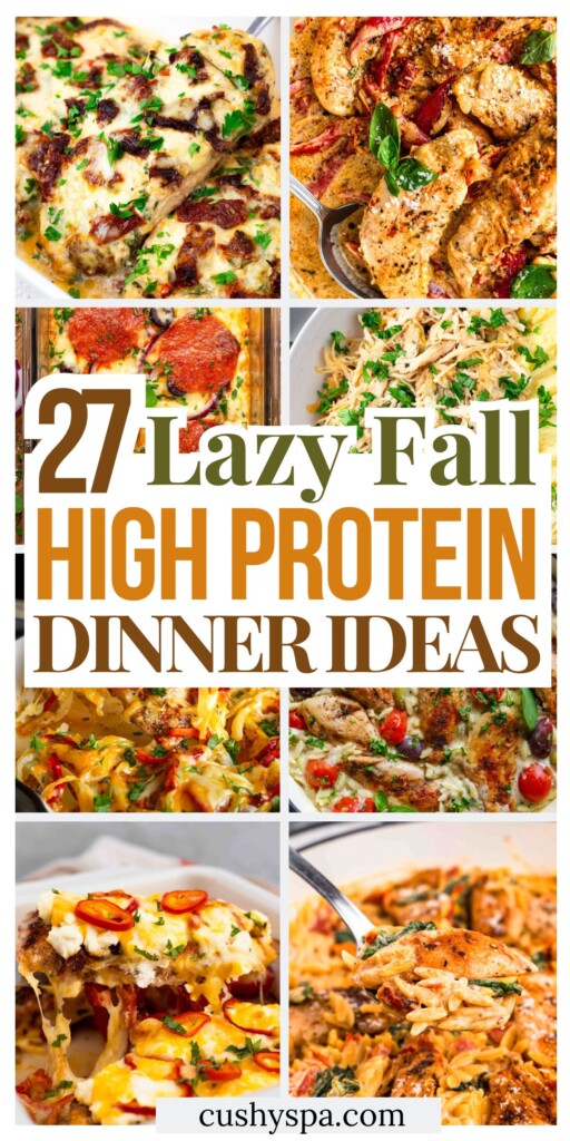 27 Fall High Protein Dinner Ideas for Lazy People