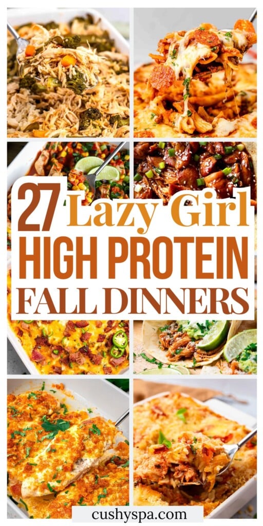 27 Super Lazy High Protein Fall Dinners