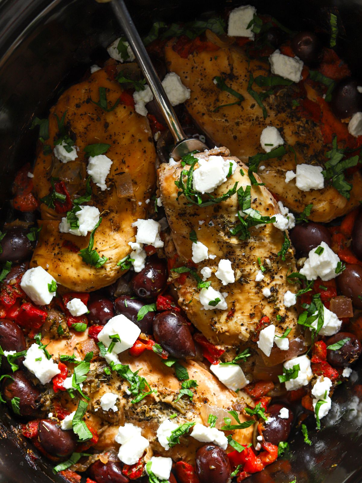 Nutritious Crockpot Greek Chicken