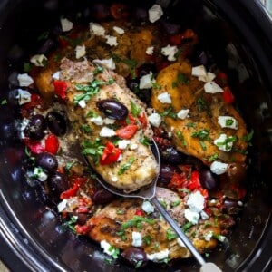Crockpot Greek Chicken