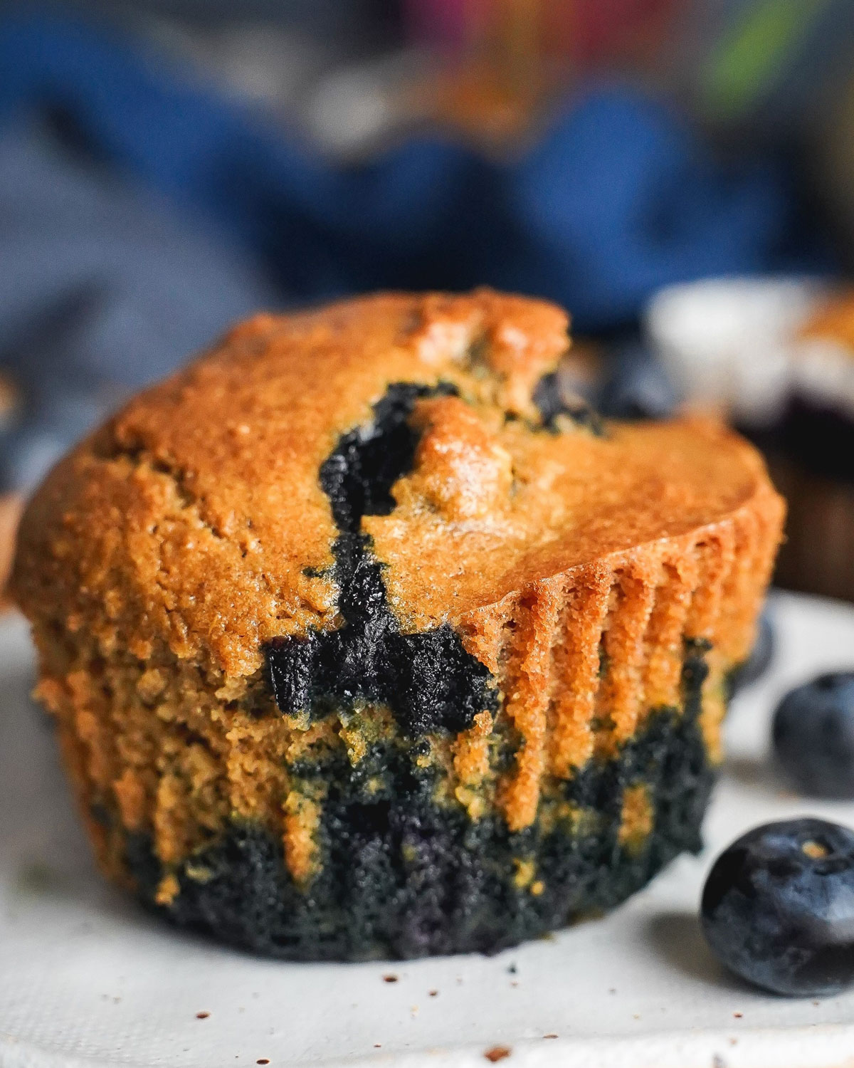 Blueberry Oatmeal Muffins