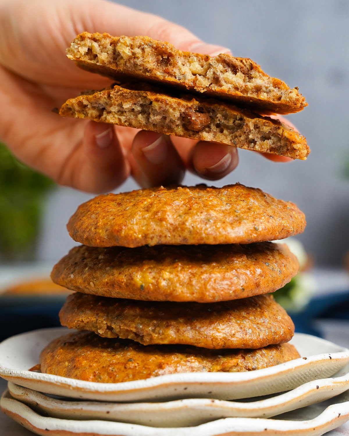 Banana Protein Cookies