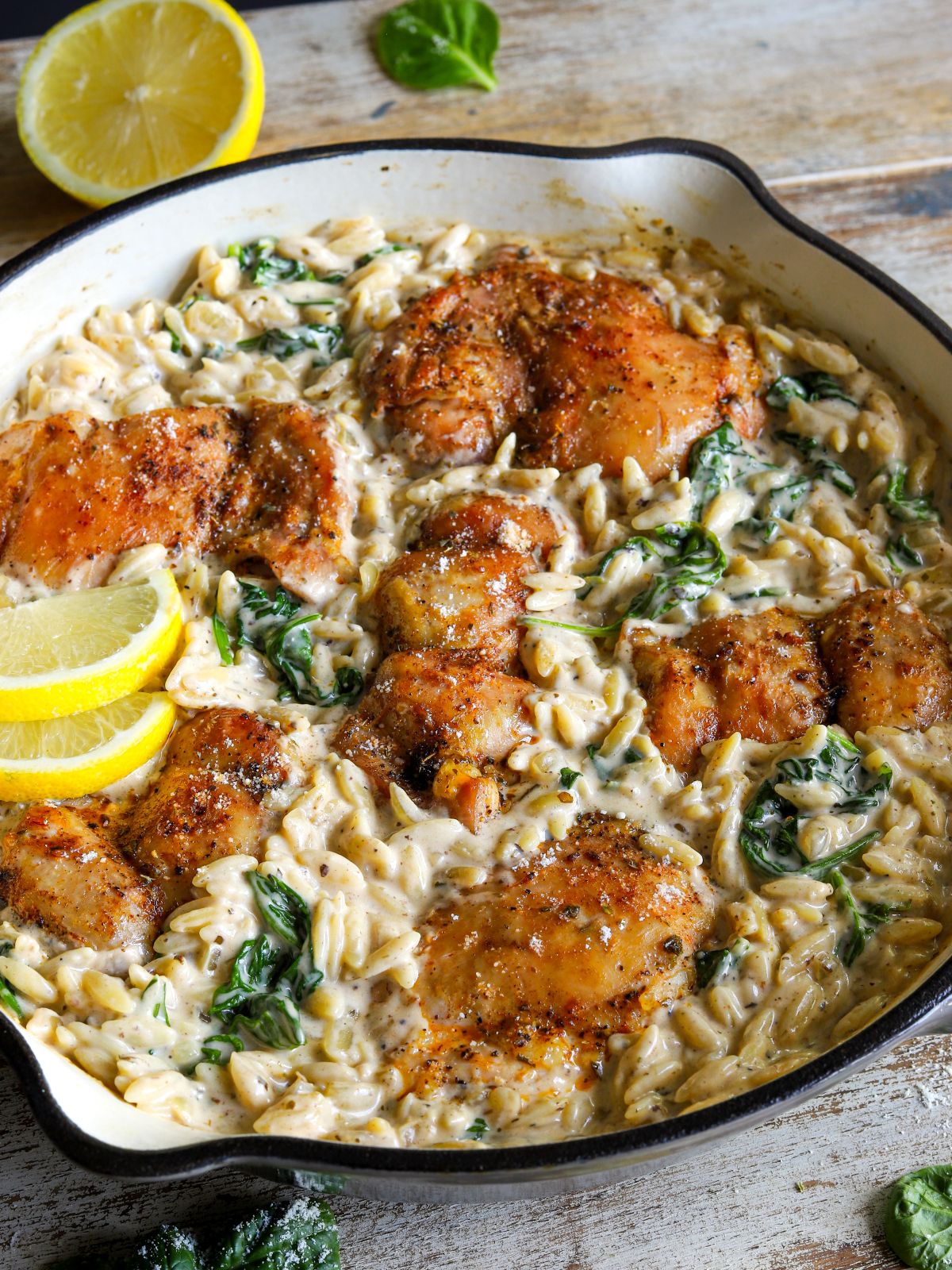 Lemon Chicken Orzo
